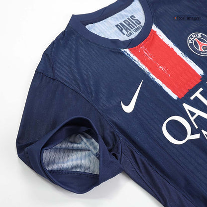 PSG Tröja O.DEMBÉLÉ #10 2024/25 Hemma Mörkblå-4