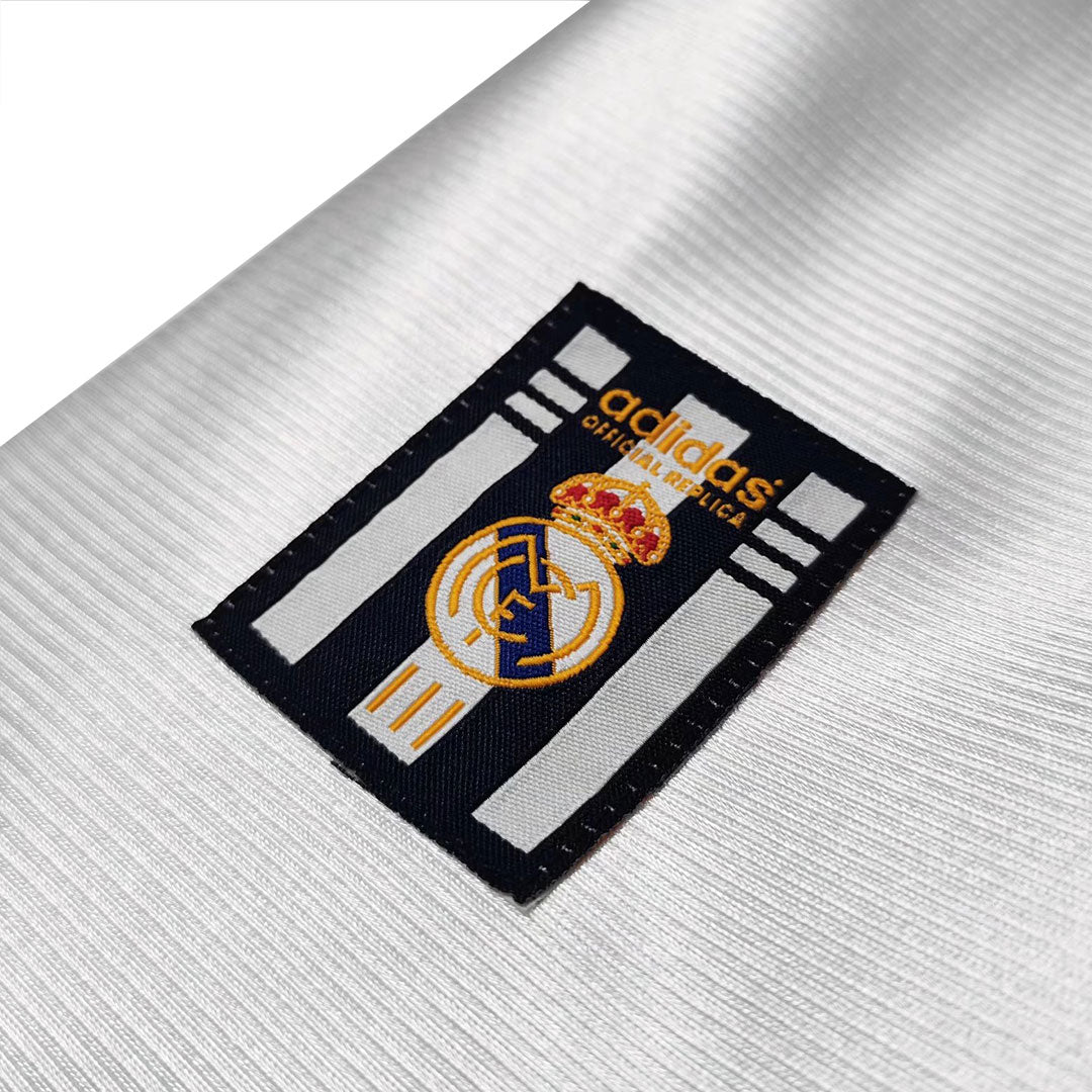 Real Madrid Hemmatröja 1999/00 Retro Tröja
 Vit