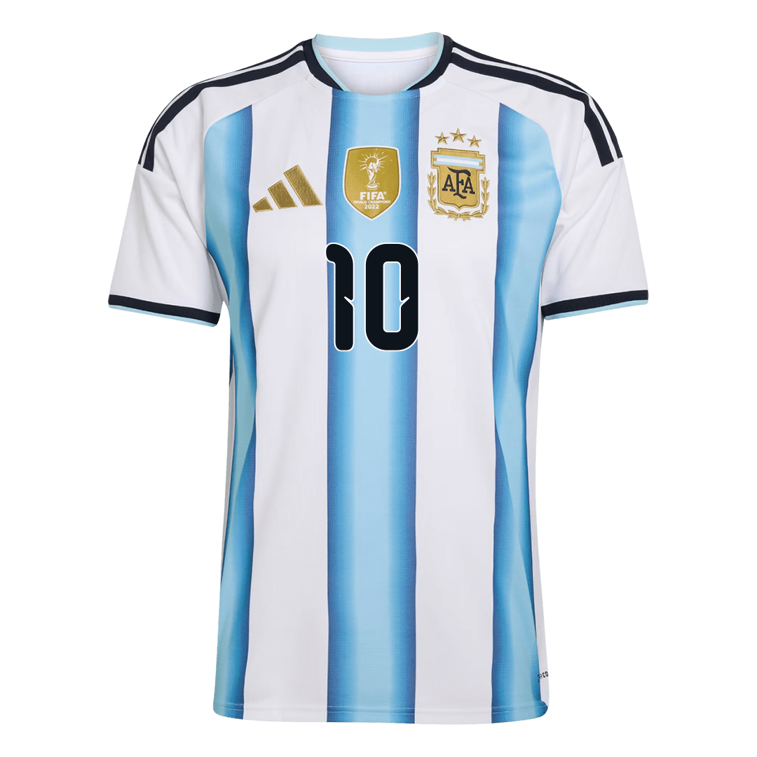 MESSI #10 Argentina Tröja 2026 Hemma Premium Blå & Vit
