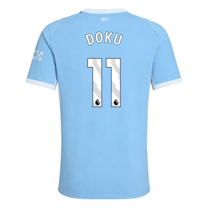 Manchester City Tröja DOKU #11 2026/27 Hemma Autentisk Blå-3