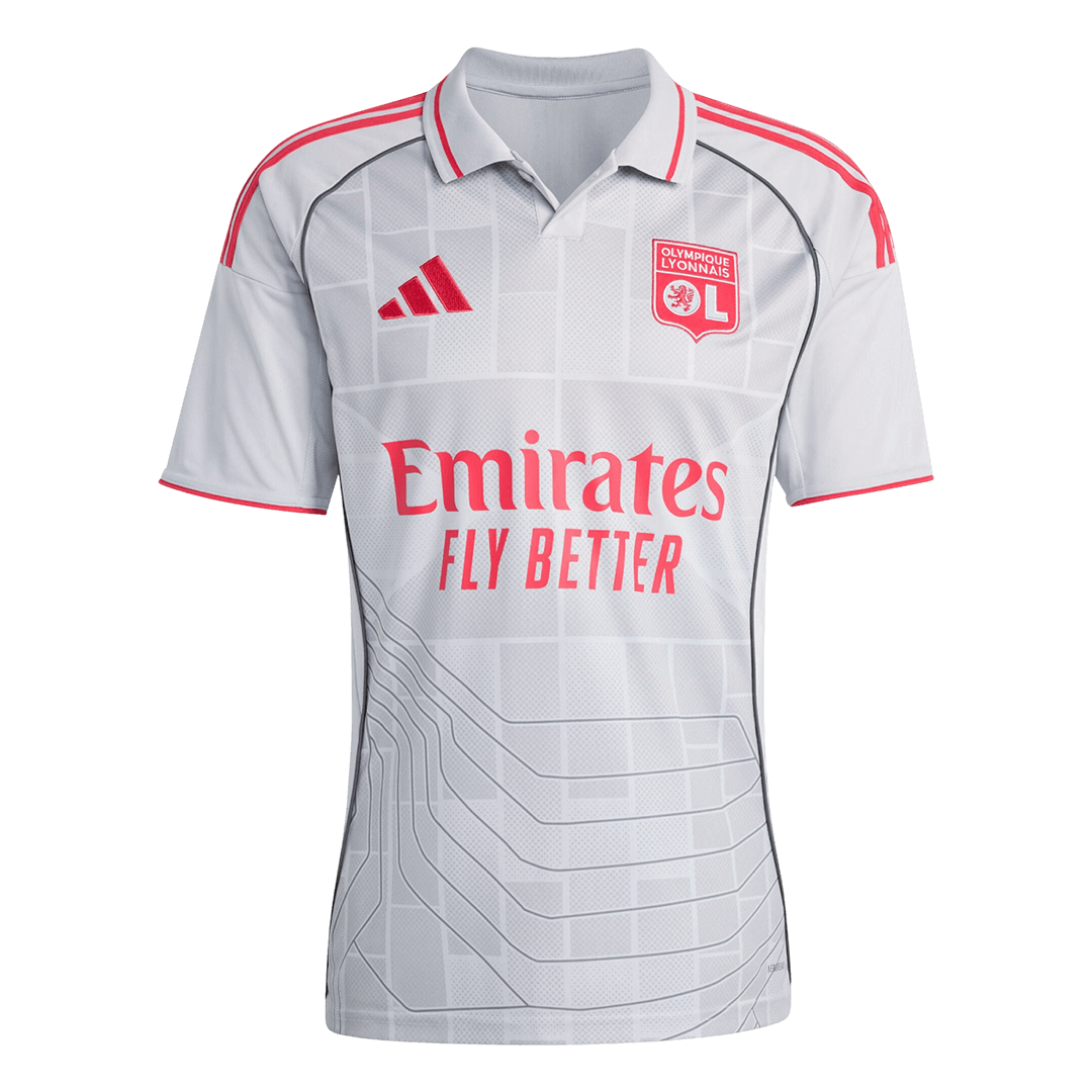 Olympique Lyonnais Tröja 2025/26 Tredje Vit