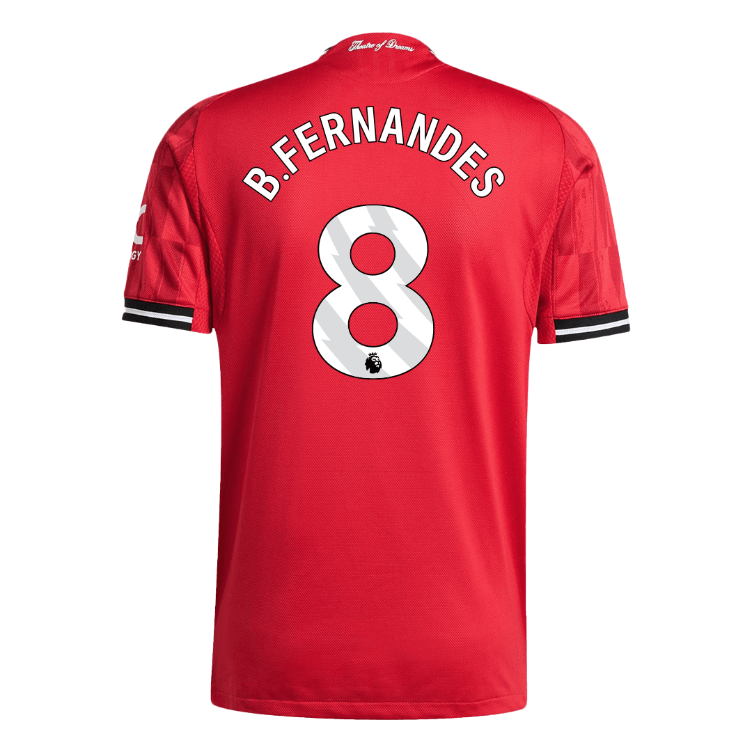 Manchester United Tröja B.FERNANDES #8 2025/26 Hemma Röd-11