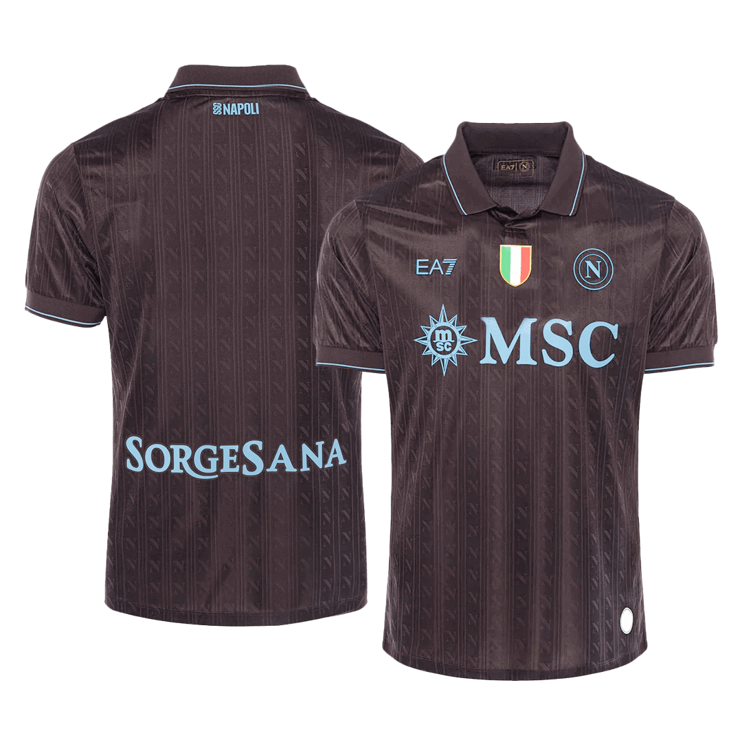 Napoli Tröja 2025/26 Tredje Svart-11