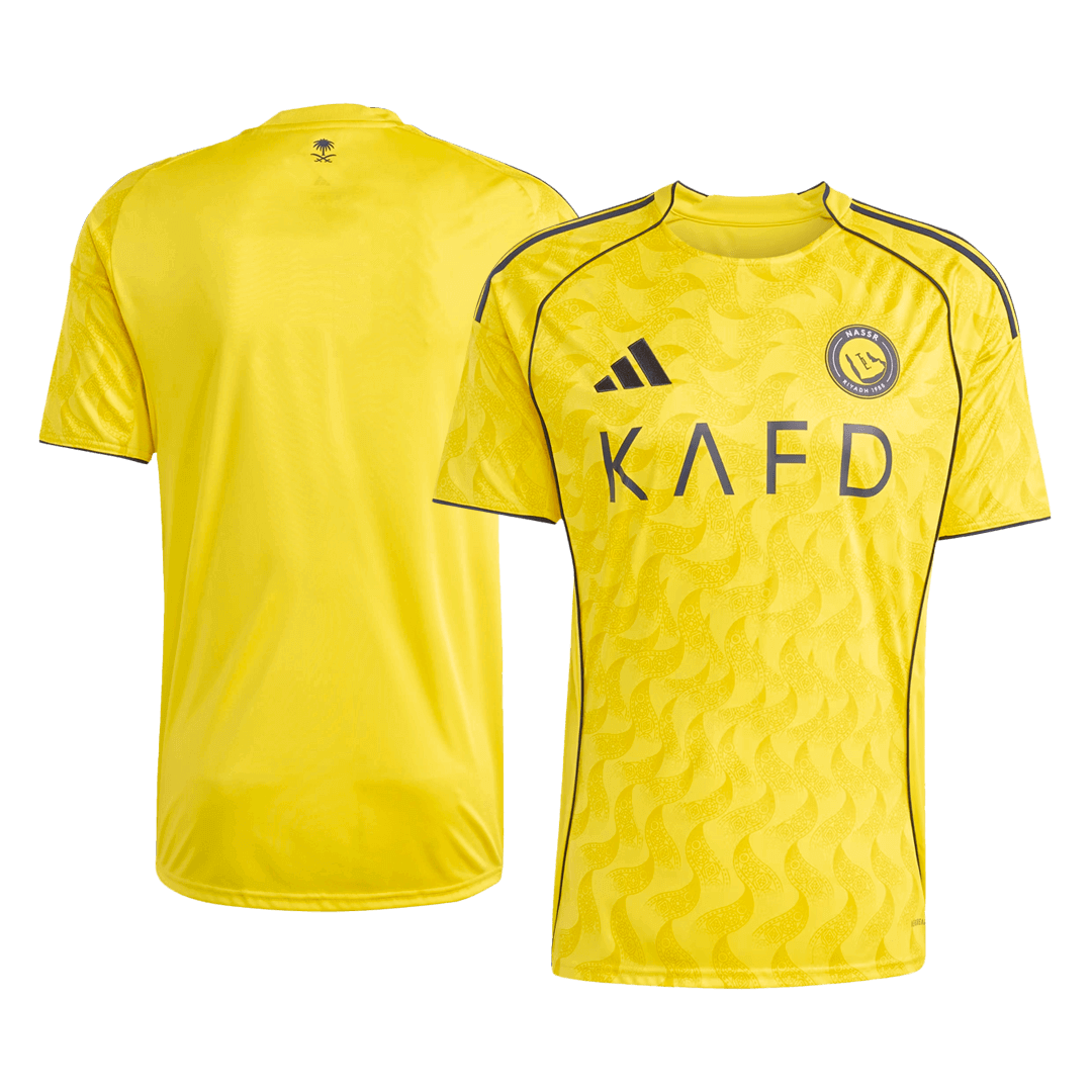 Al Nassr Tröja 2025/26 Hemma Gul-9