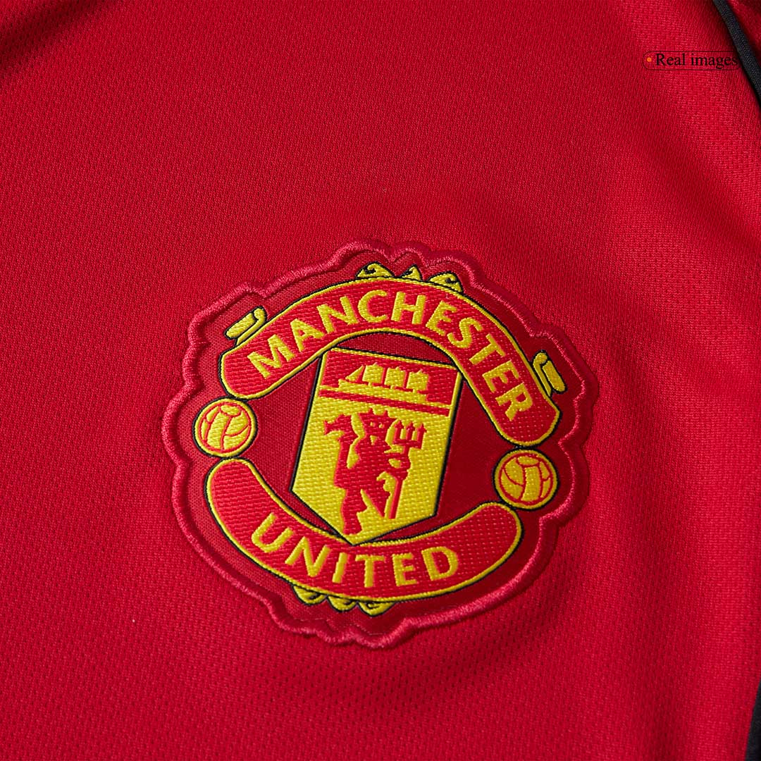 Manchester United Tröja 2025/26 Hemma Långärmad Röd-7