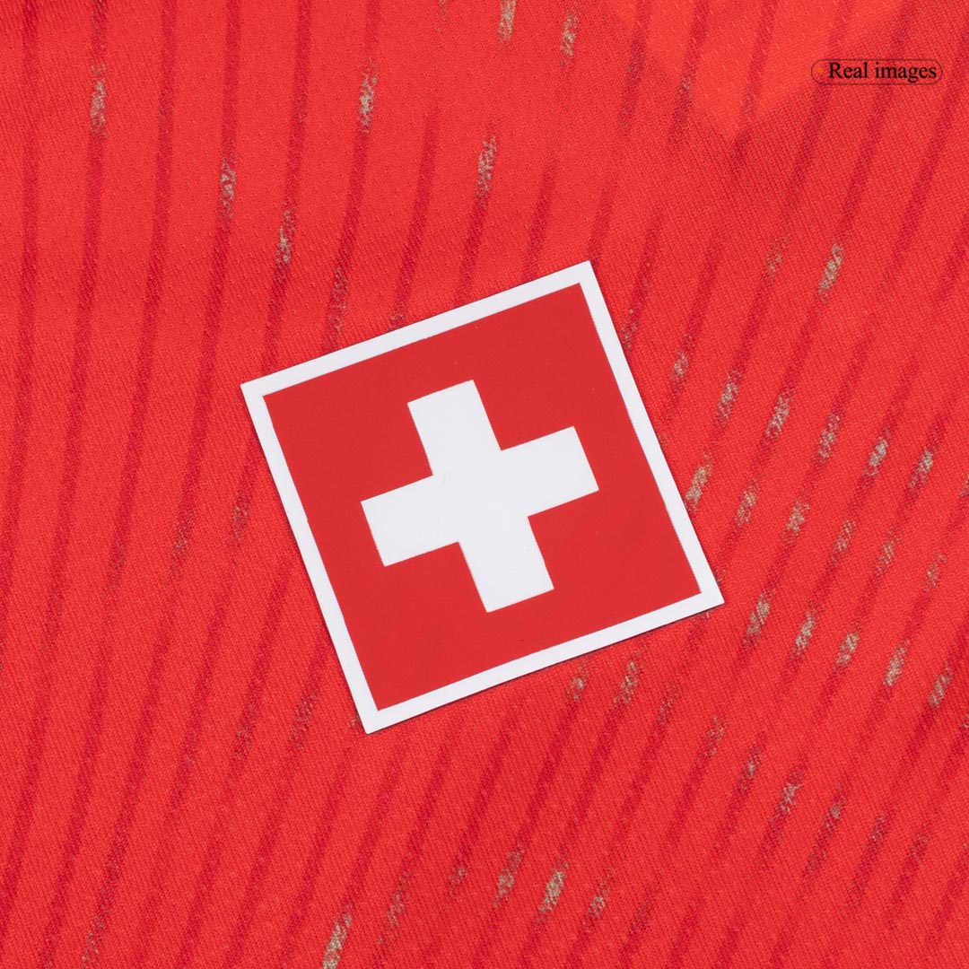 Schweiz Tröja AKANJI #5 2026 Hemma Röd