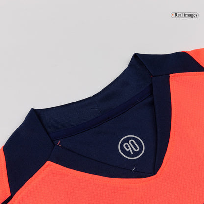 Barcelona Tröja 2025/26 Tredje Långärmad Orange-10