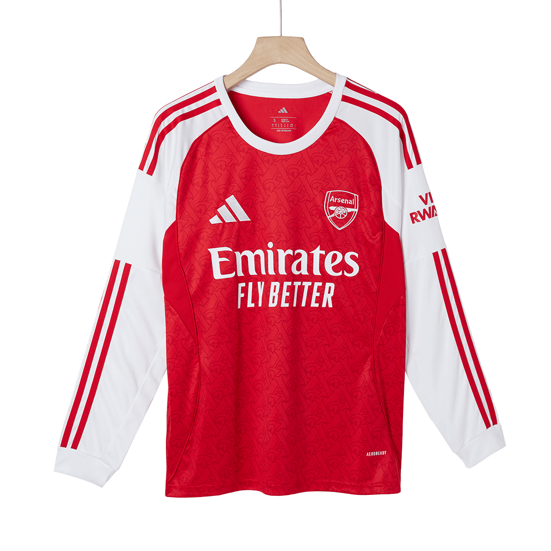 Arsenal Tröja 2025/26 Hemma Långärmad Röd