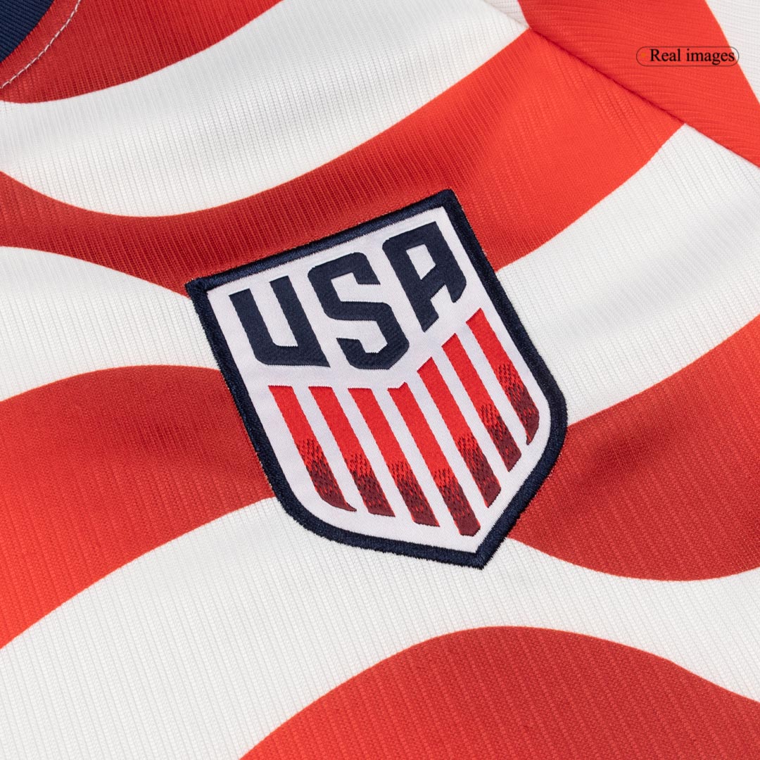 USA Tröja 2026 Hemma Röd & Vit-6