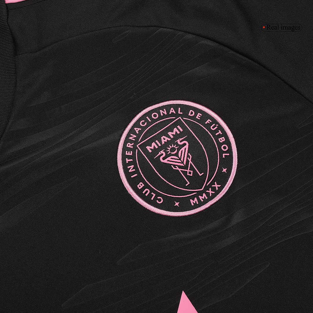 Inter Miami CF Tröja 2024/25 Borta Svart-7