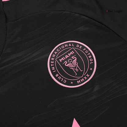 Inter Miami CF Tröja MESSI #10 2024/25 Borta Svart-7