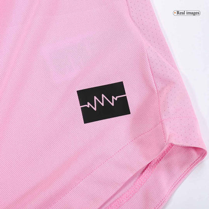 Inter Miami CF Tröja MESSI #10 2022 Hemma Rosa-4
