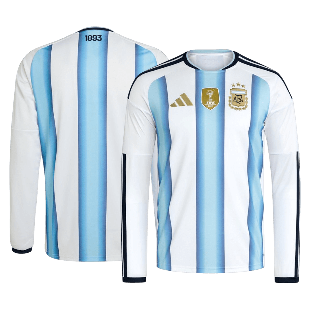 Argentina Tröja 2026 Hemma Långärmad Blå & Vit