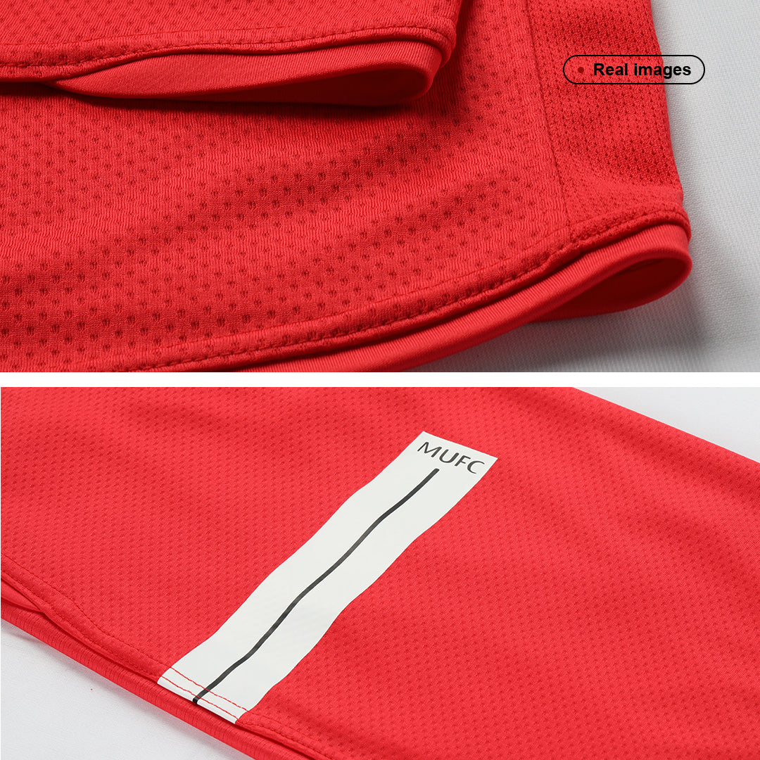 RONALDO #7 Manchester United Hemmatröja 2007/08 Retro Tröja
 Röd-4