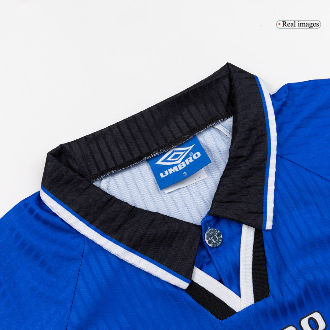 Manchester United Tredjetröja 1996/97 Retro Tröja
 Blå
