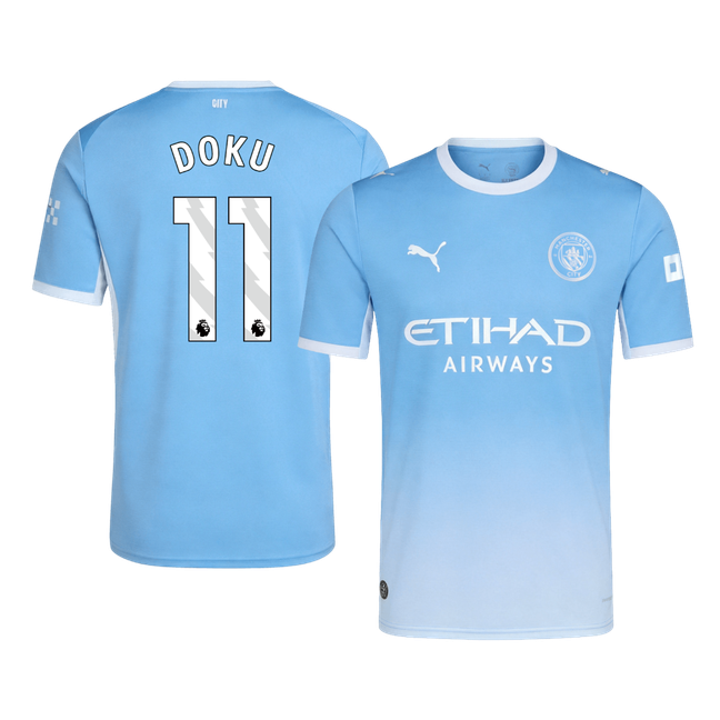 Manchester City Tröja DOKU #11 2026/27 Hemma Blå