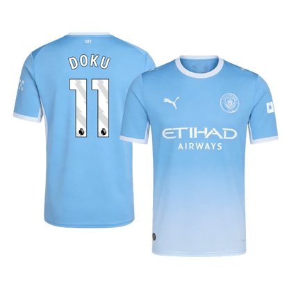 Manchester City Tröja DOKU #11 2026/27 Hemma Blå