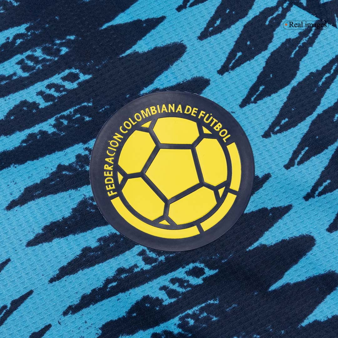 Colombia Tröja 2026 Borta Autentisk Blå-6