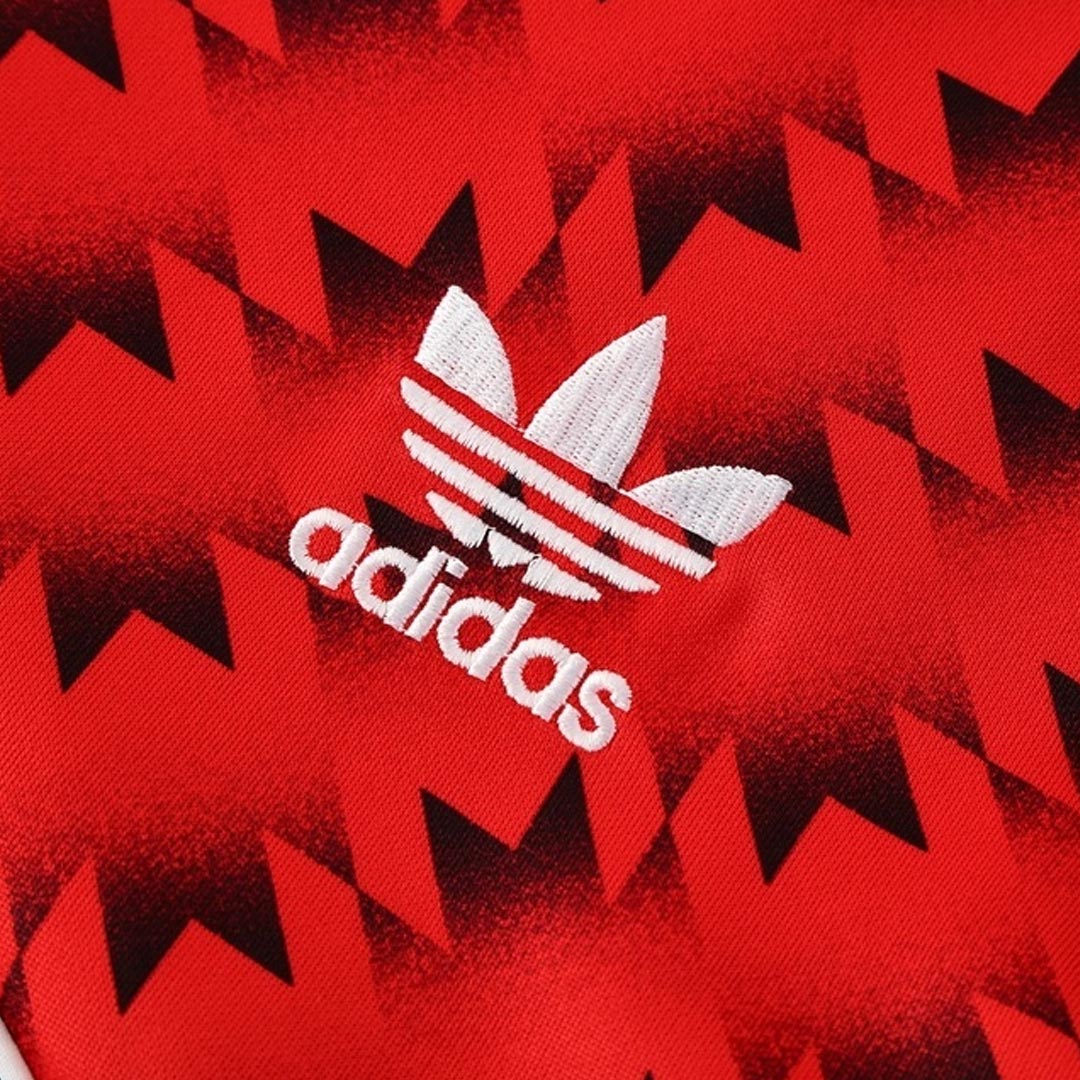 Manchester United Träningsset (Jacka+Byxor) 2025/26 Röd & Svart-20