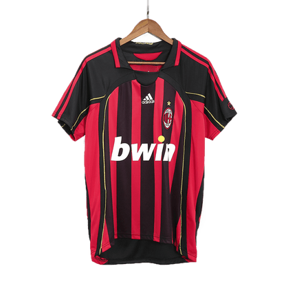 RONALDO #99 AC Milan Hemmatröja 2006/07 Retro Tröja
 Röd & Svart-10