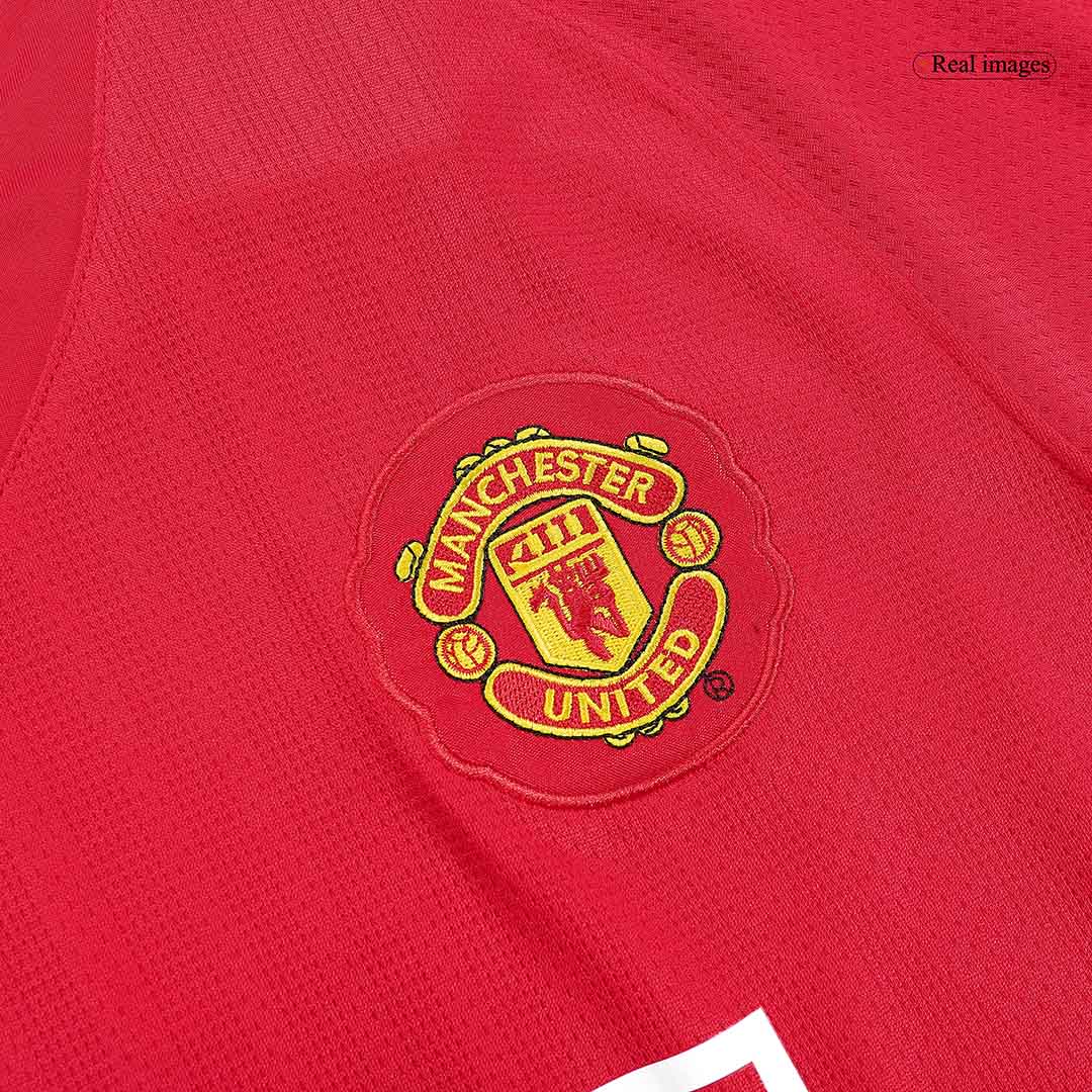 RONALDO #7 Manchester United Hemmatröja 2007/08 Retro Tröja
 Röd
