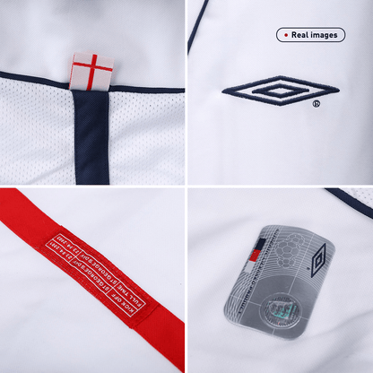 England Hemmatröja 2002 Retro Tröja
 Vit-6