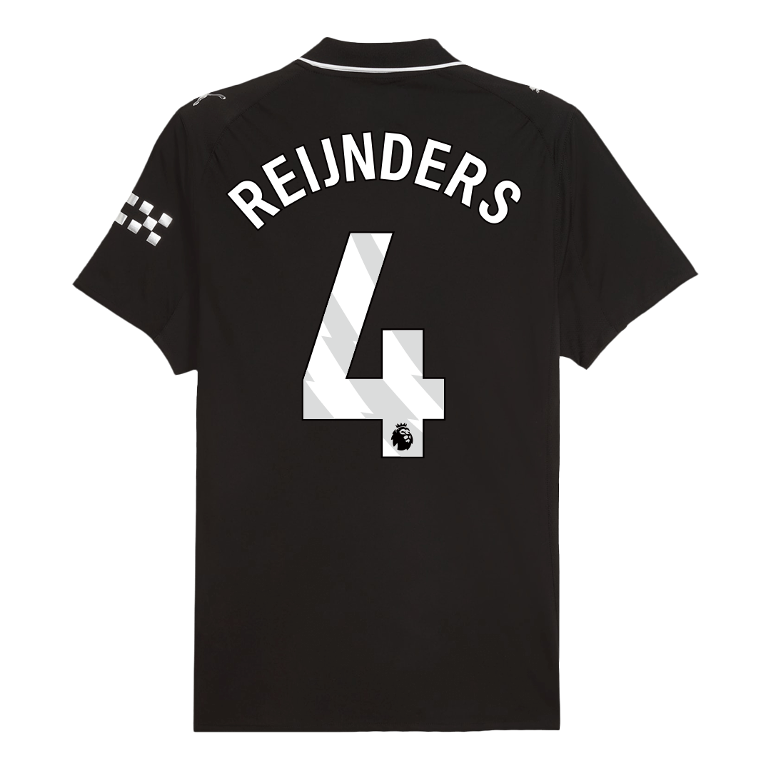 Manchester City Tröja REIJNDERS #4 2025/26 Borta Svart