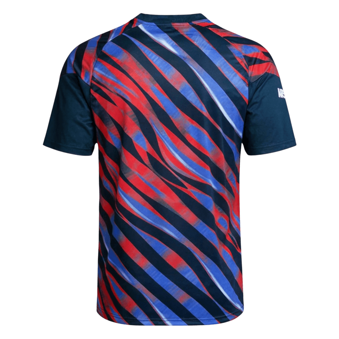 Arsenal Tröja 2025/26 Före match Blue&Red-9