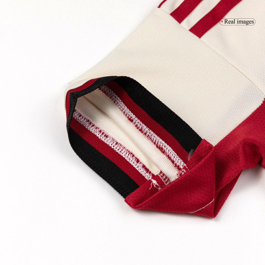 Liverpool Tröja 2025/26 Borta Vit Barn-8