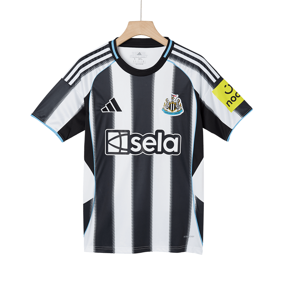 Newcastle United Tröja 2025/26 Hemma Svart & Vitt-11