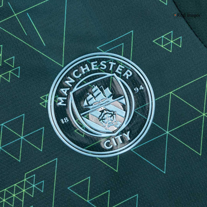 Manchester City Tröja 2025/26 Fourth Away Grön-8