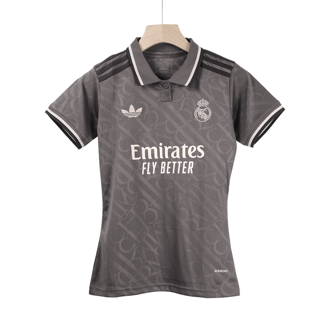 Real Madrid Tröja 2024/25 Tredje Grå Dam-11