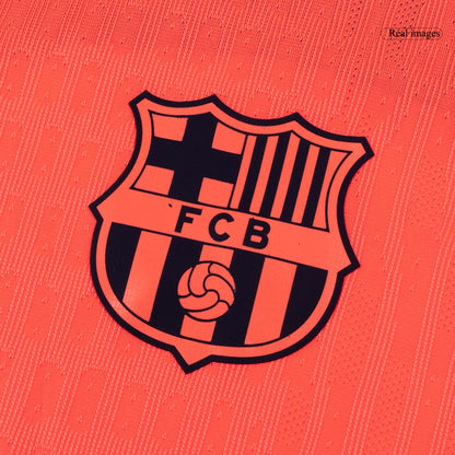 Barcelona Tröja ROONY #19 2025/26 Tredje Orange - UCL-10