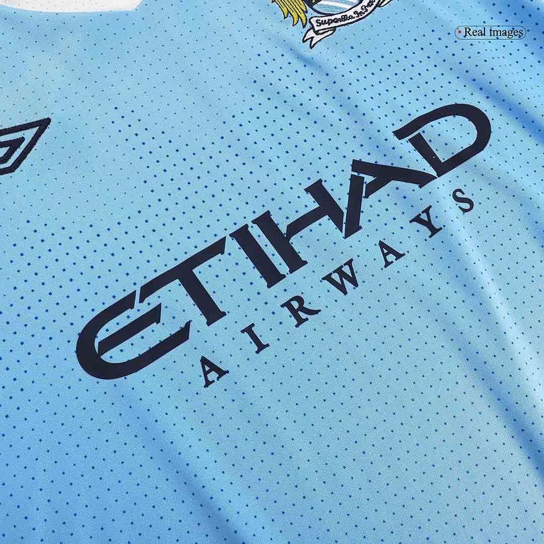 Manchester City Hemmatröja 2011/12 Retro Tröja
 Blå