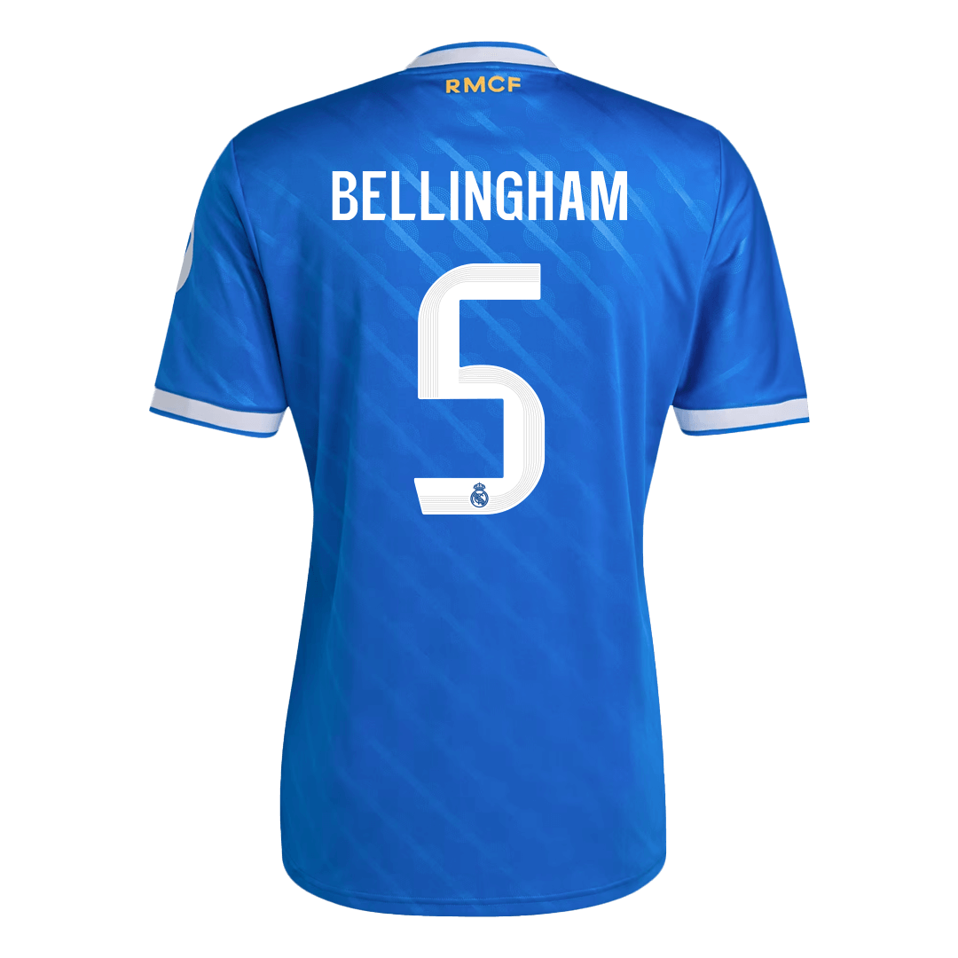 Real Madrid Tröja BELLINGHAM #5 2025/26 Tredje Blå-9