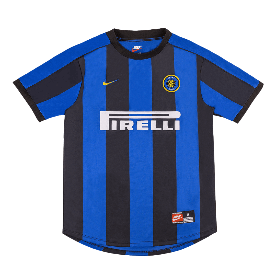 Inter Milan Hemmatröja 1999/00 Retro Tröja
 Blå och svart-9