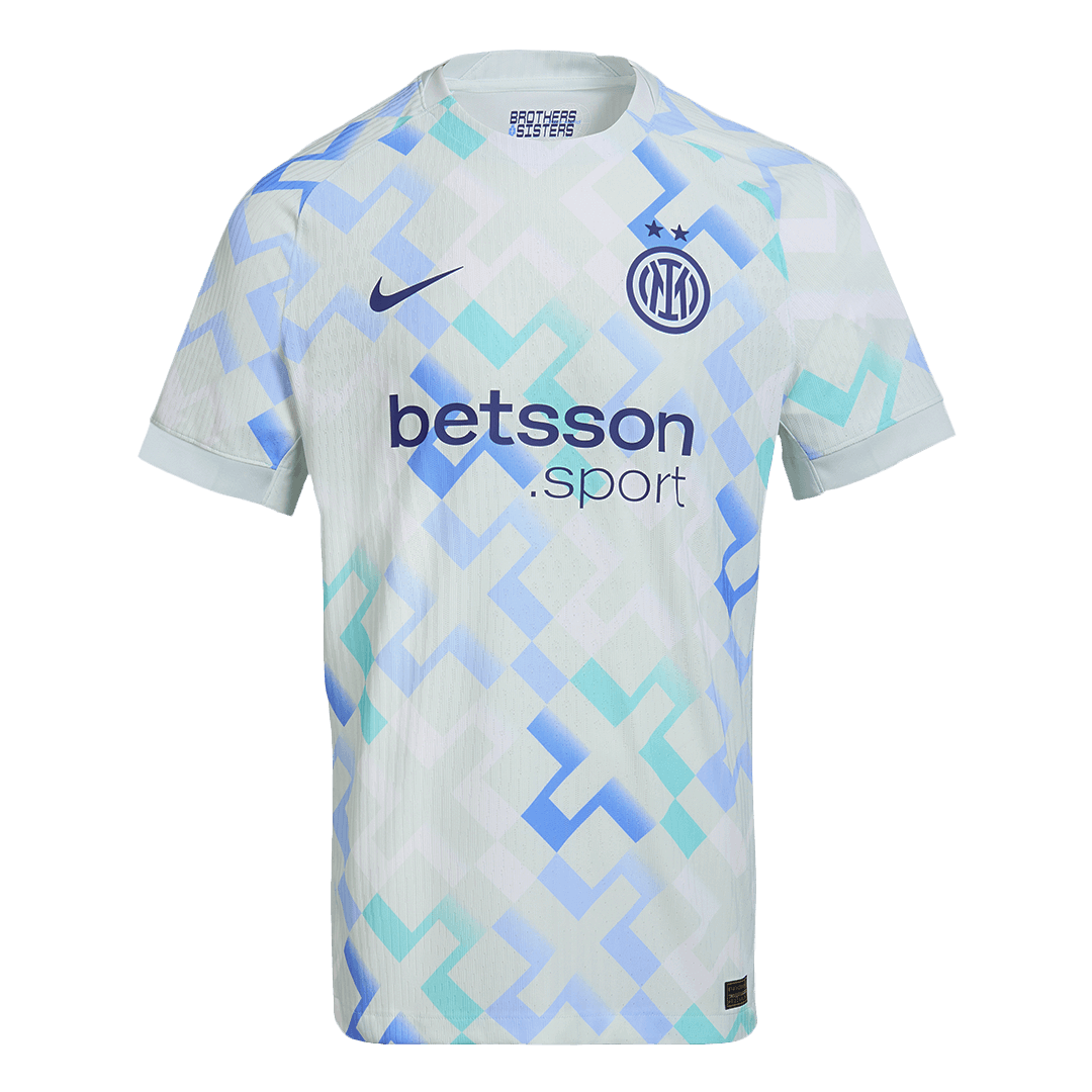 Inter Milan Tröja DUMFRIES #2 2025/26 Borta Autentisk Blå-10