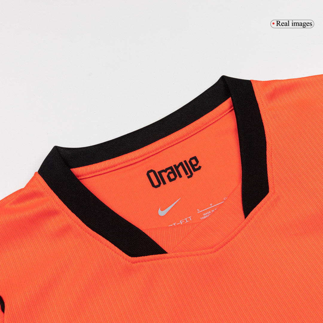 Nederländerna Tröja F.DE JONG #21 2026 Hemma Orange