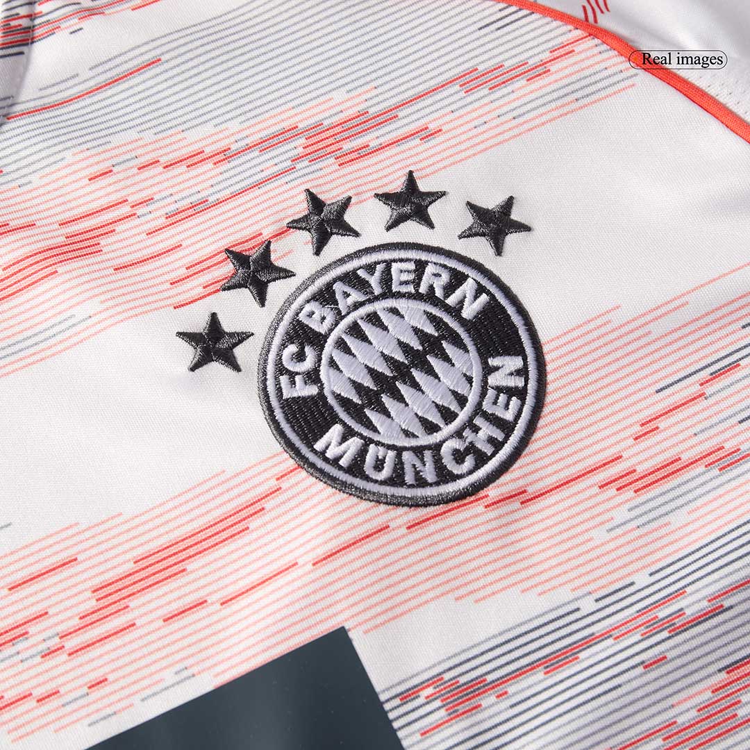 Bayern Munich Tröja Bortaställ 2025/26 Vit-11