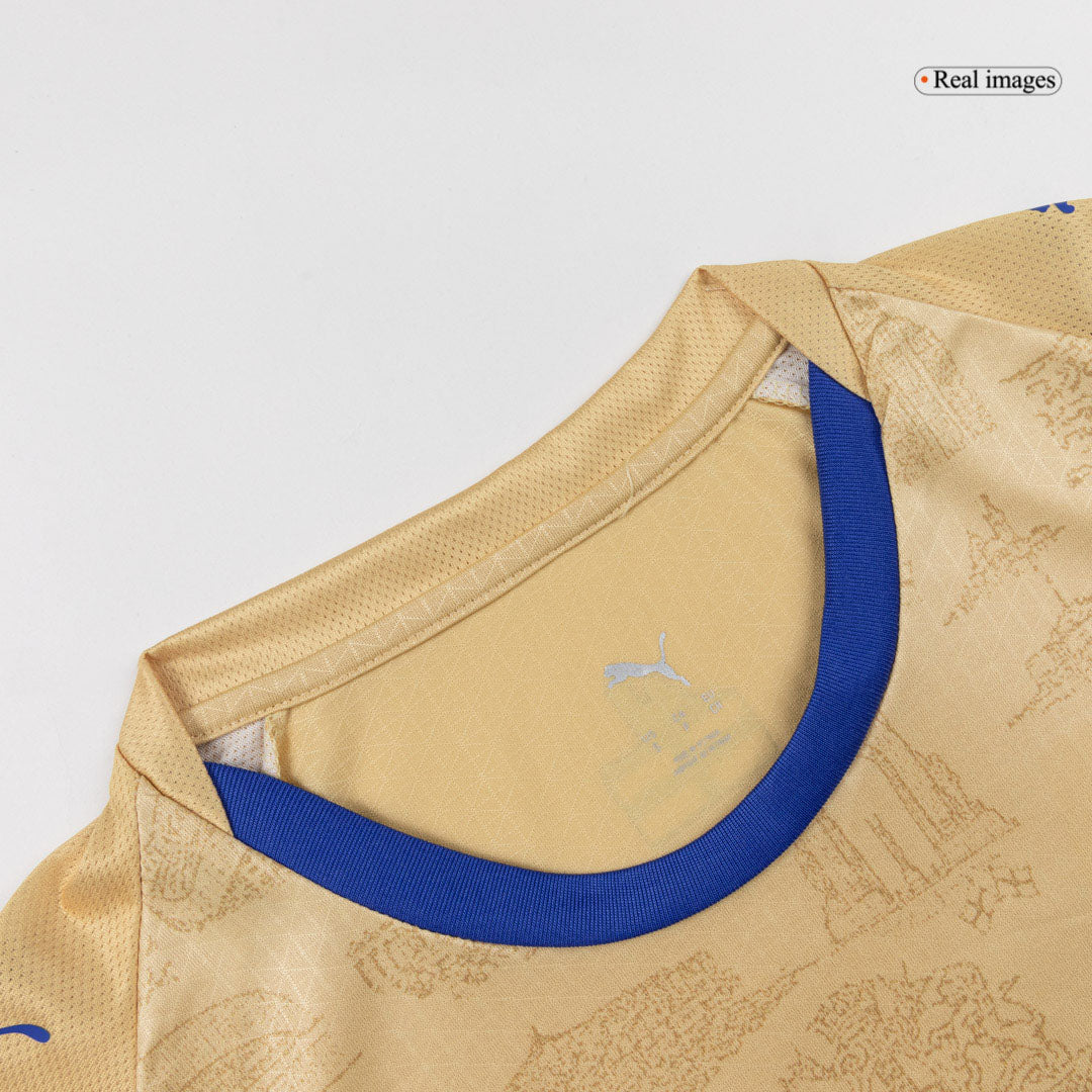 Marseille Tröja 2025/26 Fourth Away Autentisk Gul