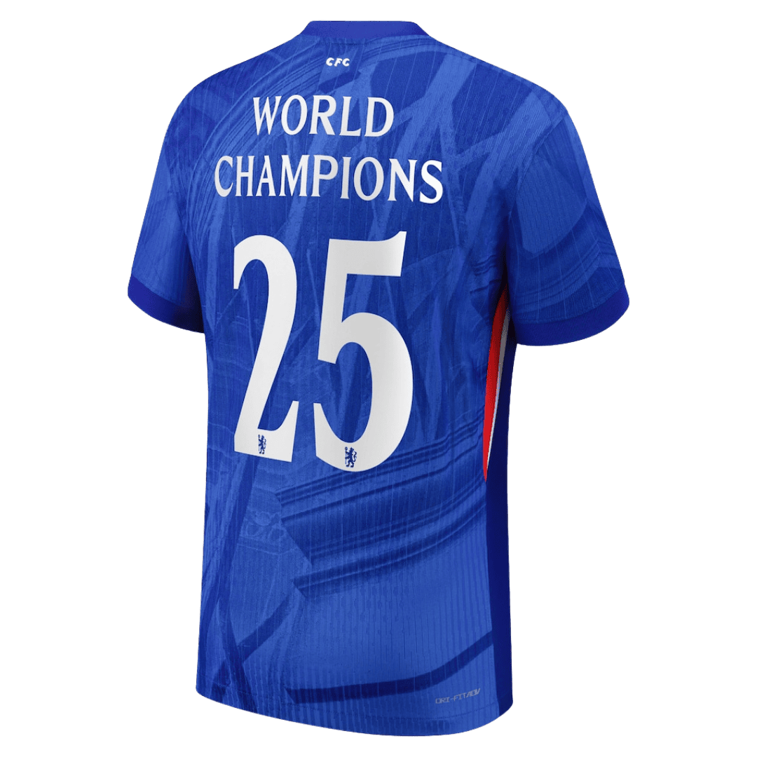 Chelsea Tröja WORLD CHAMPIONS #25 2025/26 Hemma Blå