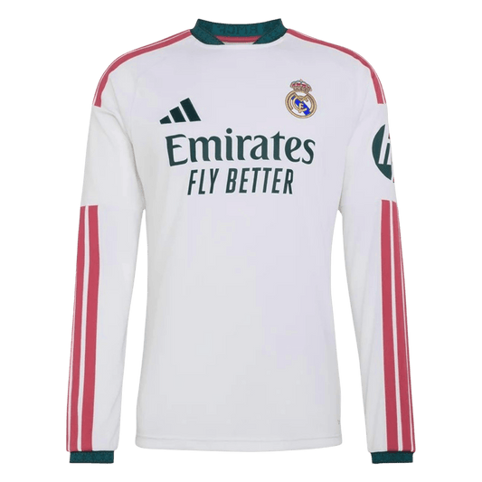 Real Madrid Tröja 2026/27 Hemma Långärmad Vit