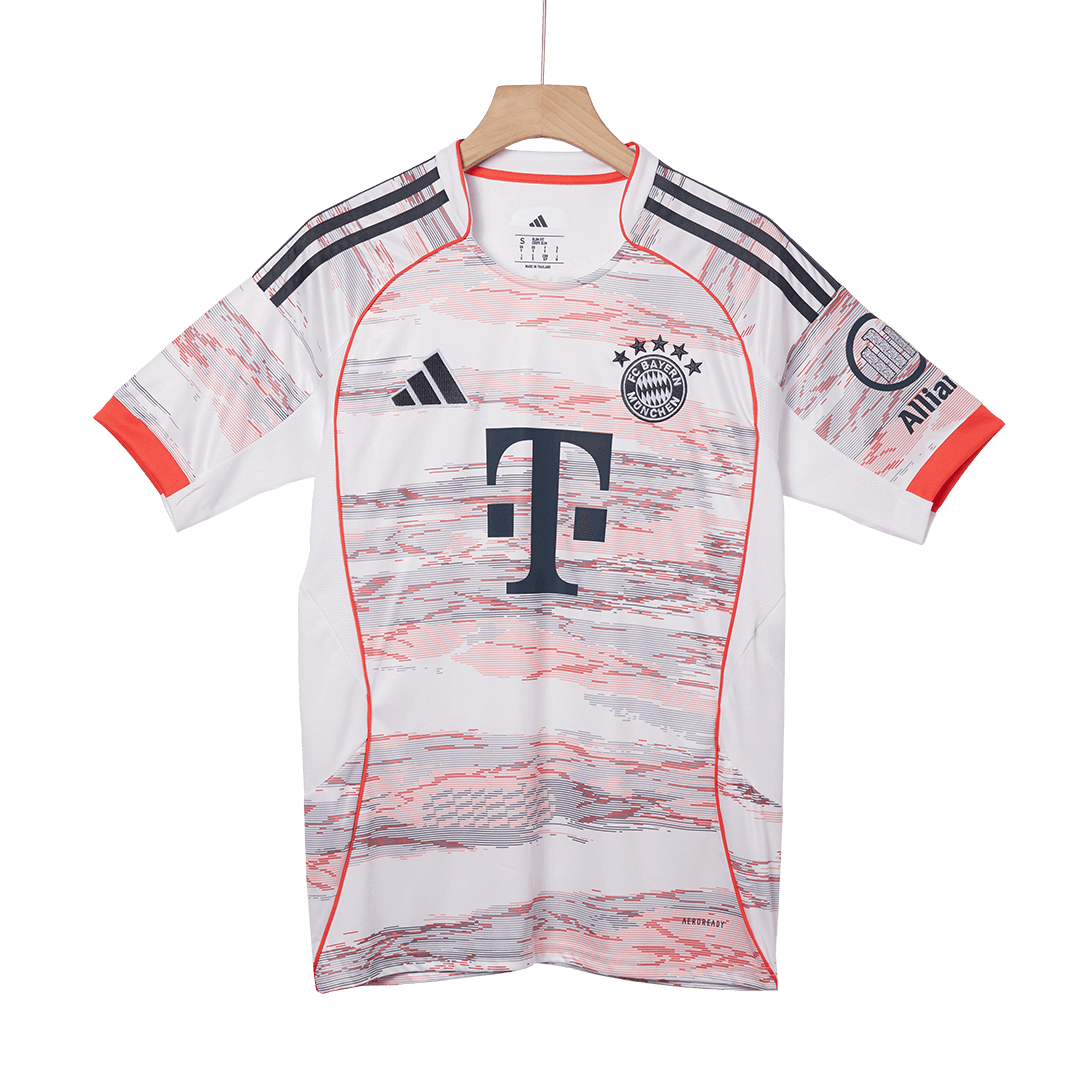 Bayern Munich Tröja MÜLLER #25 2025/26 Borta Vit-11