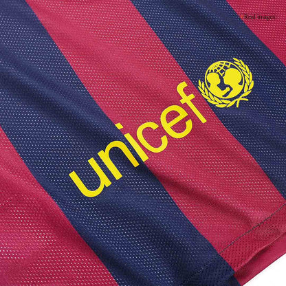MESSI #10 Barcelona Hemmatröja 2014/15 Retro Tröja-3