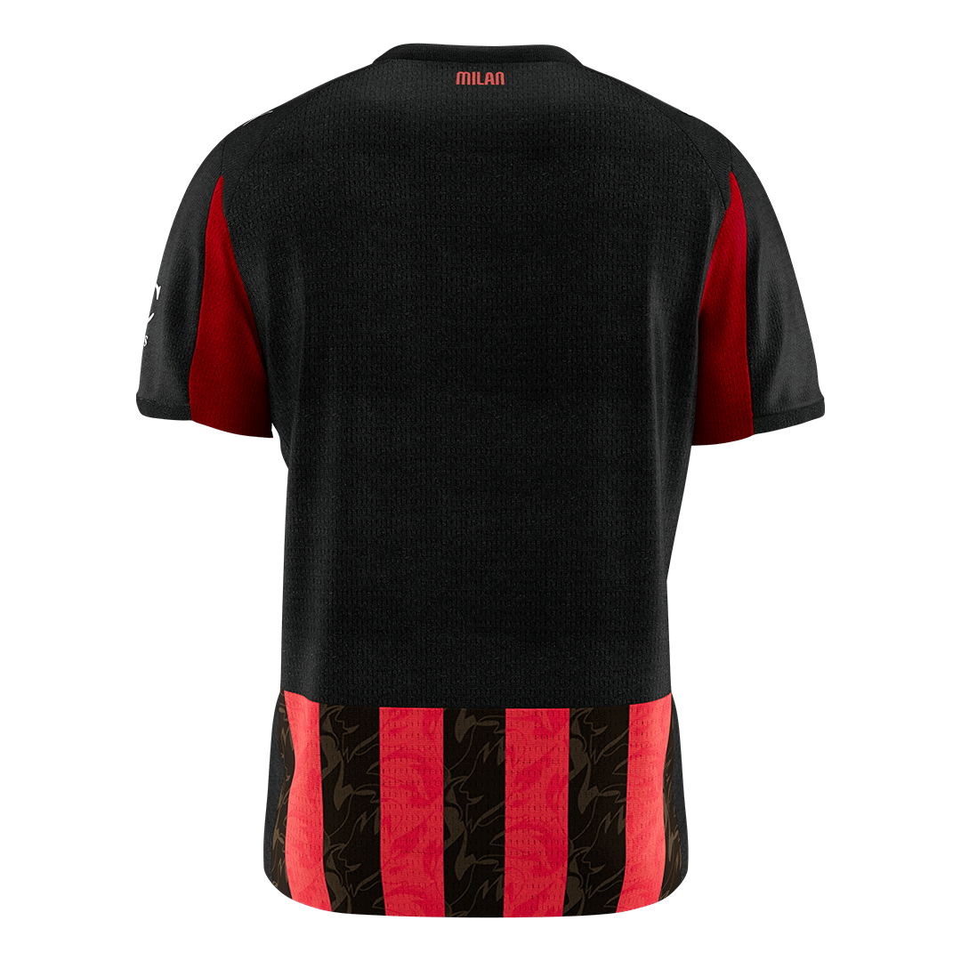 AC Milan Tröja 2025/26 Hemma Premium Röd & Svart-10