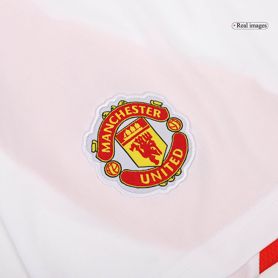Manchester United Shorts 2024/25 Hemma Vit