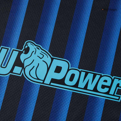 Inter Milan Tröja 2025/26 Hemmaställ Blå och svart Barn-5
