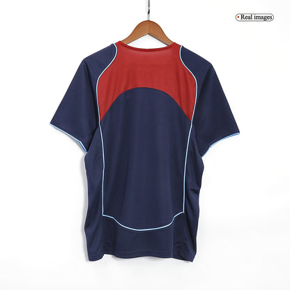 Atletico Madrid Bortatröja 2004/05 Retro Tröja
 Mörkblå-8