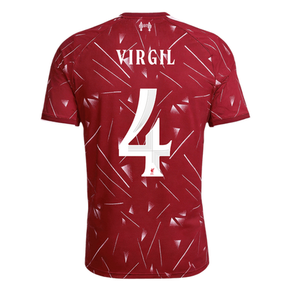 VIRGIL #4 Liverpool Tröja 2026/27 Hemma Premium Röd - UCL-3
