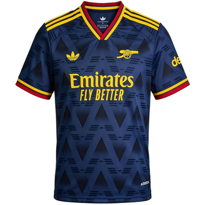 Arsenal Tröja RICE #41 2026/27 Borta Mörkblå - UCL-8